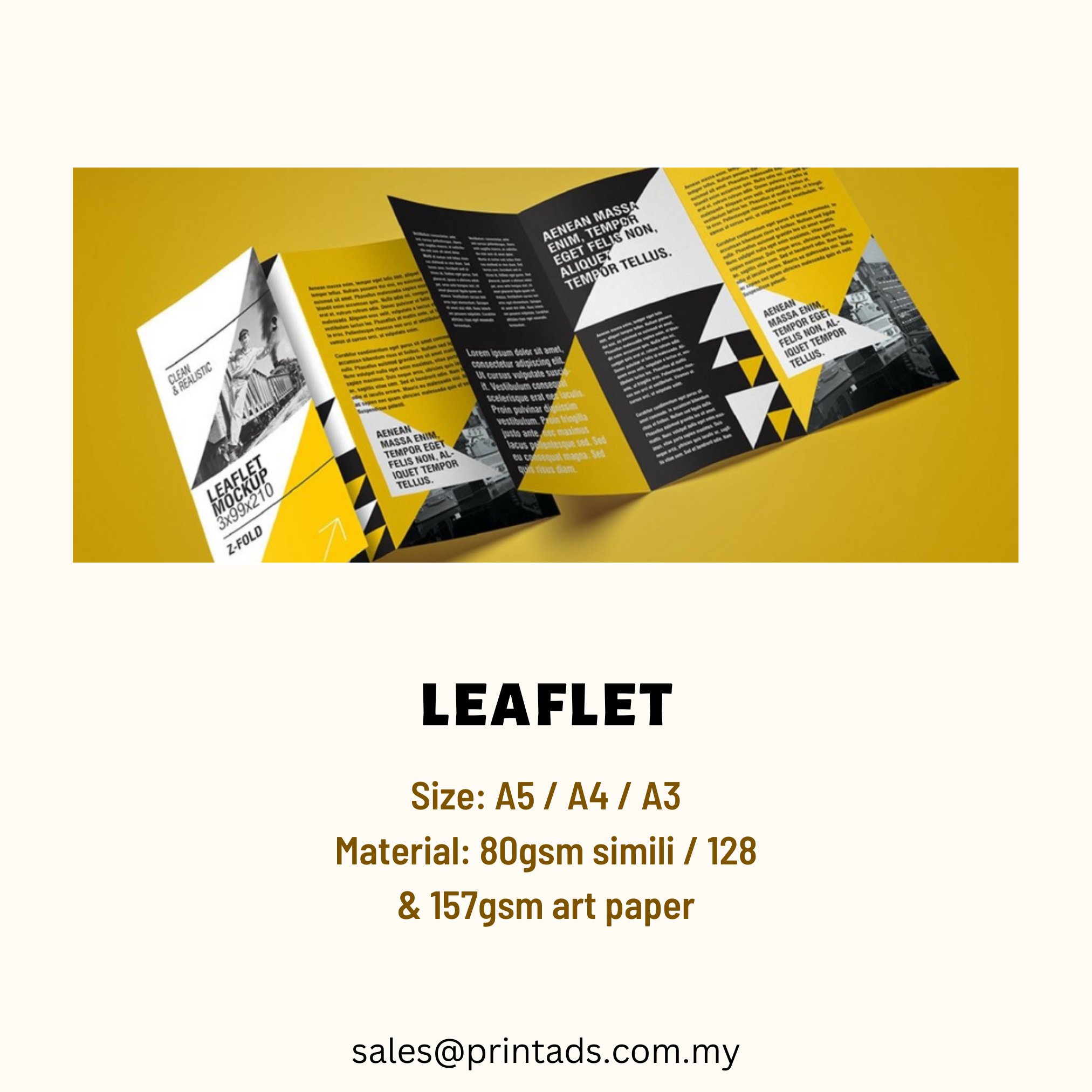 Flyer Offset Printing