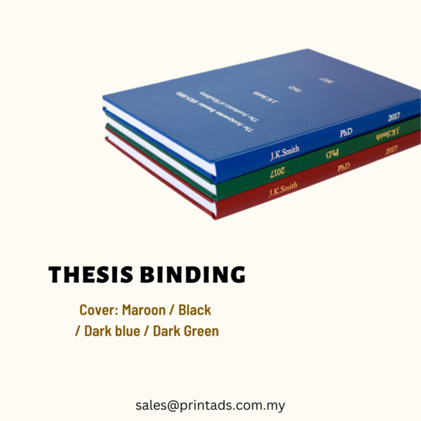 thesis binding services