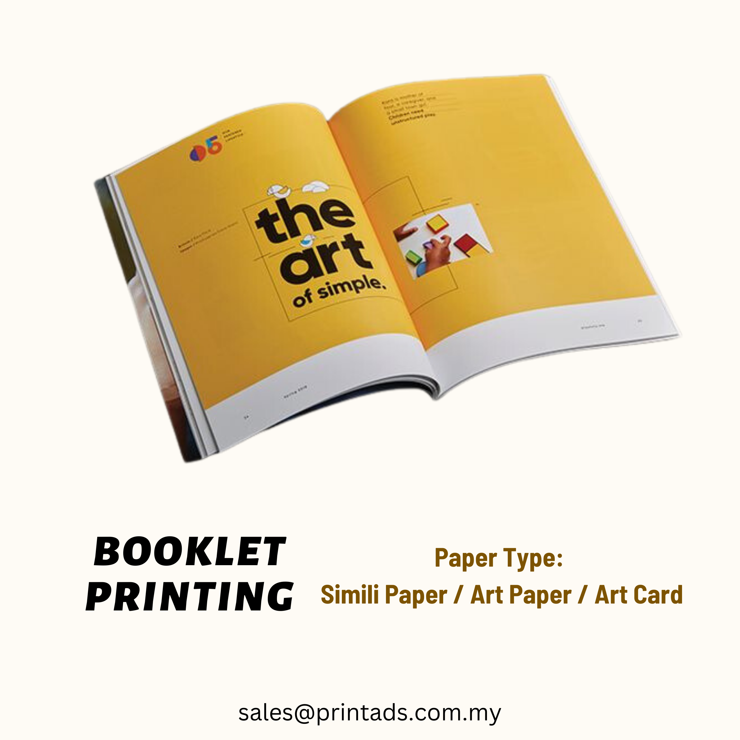 Booklet printing 1